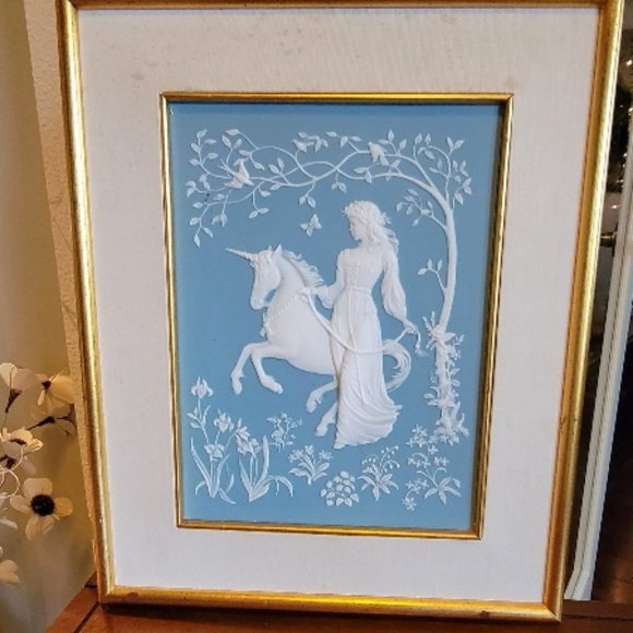 Franklin Mint Wall Decor Mcmonigle The Lady And The Unicorn